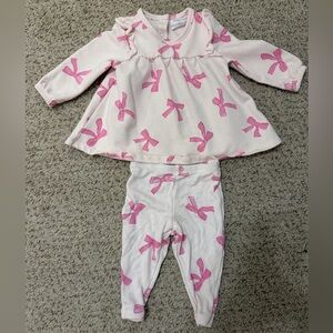 Angel Dear Pink Bow Infant Set
